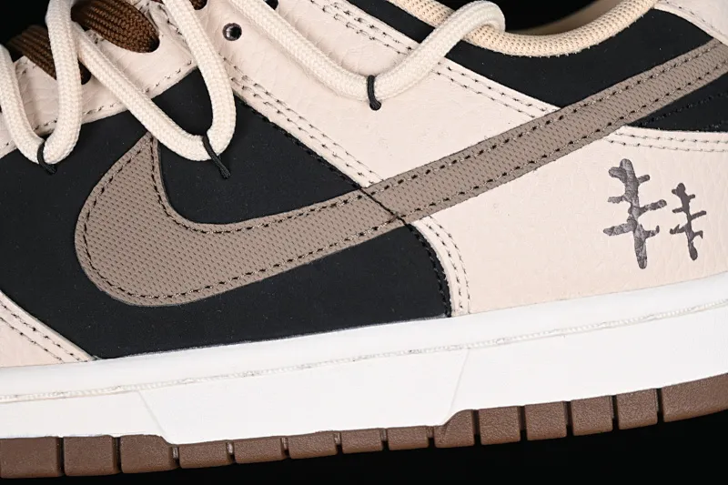 All Categories Nk SB Dunk Series Nk SB Dunk Low Low-top Sneakers Nk SB Dunk Low "Mars Stone" Mocha Brown SB Smashed Backboard Fashion Casual Sneakers DR9704-200